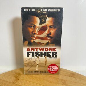 Antwone Fisher VHS 2002 Blue Tape Denzel Washington Inspired by a True Story